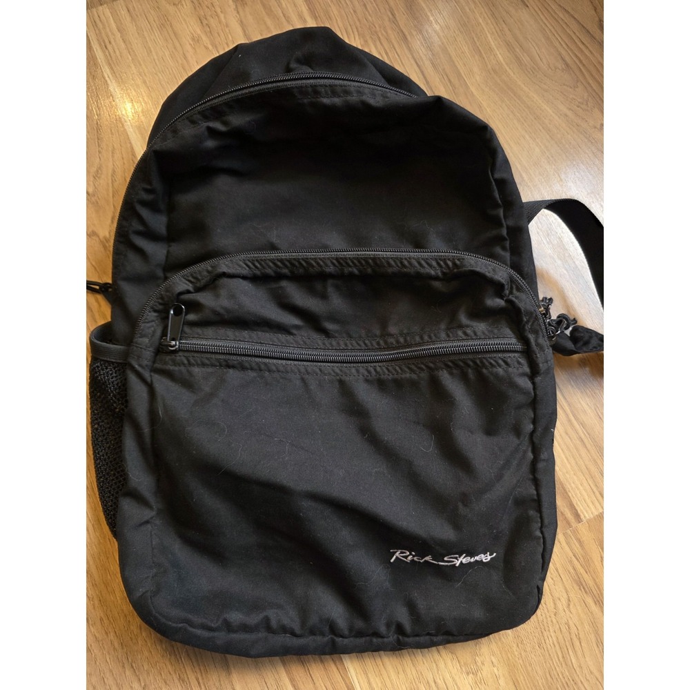 Rick Steves Lightweight Packable Travel Daypack Backpack Black Kiva Designs